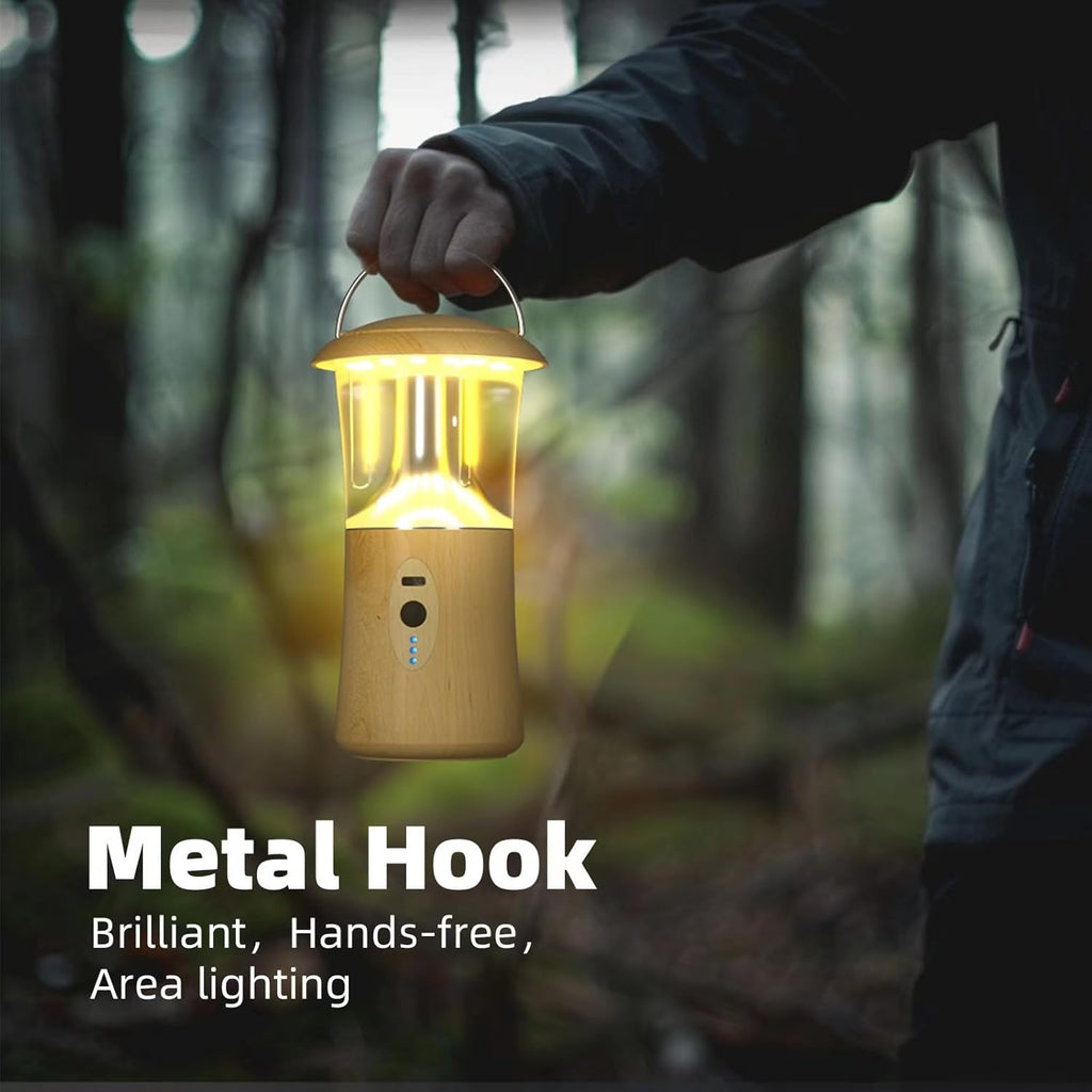 Camping Lantern for Power Outages - White/Warm White Light