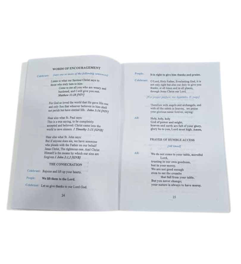 Come and Worship Prayer Book | Anglican Church of Uganda Order of Service | Baptism, Holy Communion, Morning & Evening Prayer