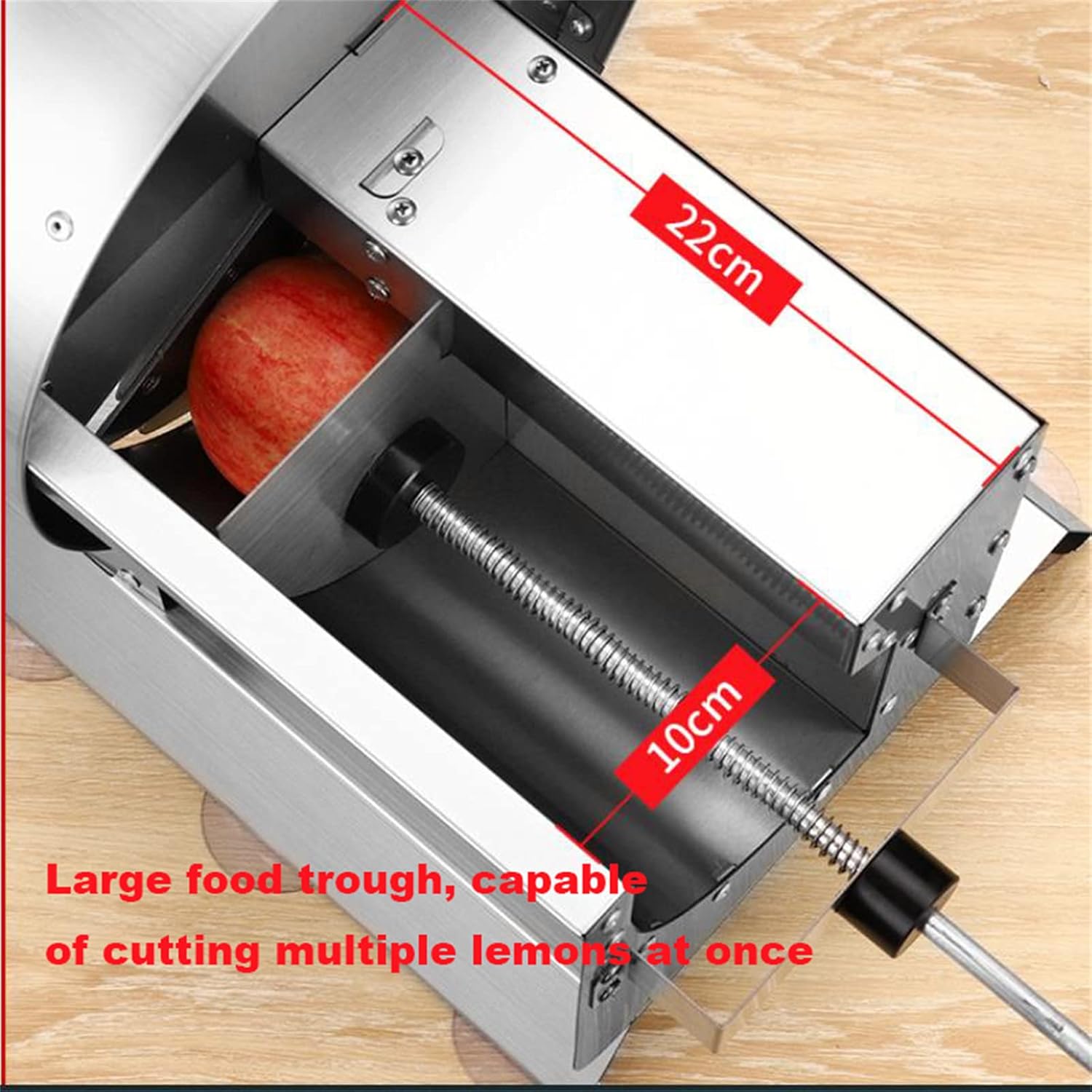 Vegetable & Fruit Slicer – Commercial Electric & Manual Stainless Steel 10" Blade | Adjustable Thickness 0–12mm