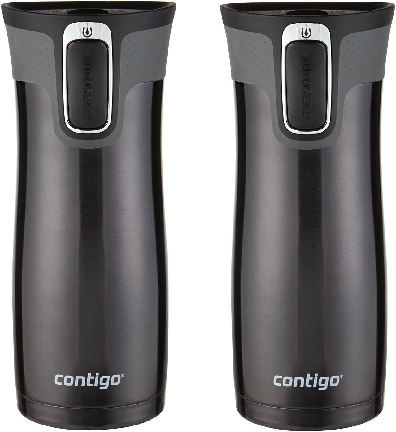 Contigo AUTOSEAL® West Loop 2.0 Stainless Steel Travel Mug - 473ml (16 oz) Leak-Proof Insulated Tumbler in Plum