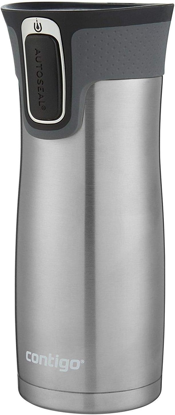 Contigo AUTOSEAL® West Loop Stainless Steel Travel Mug - 20oz (591ml) Leak-Proof Insulated Tumbler