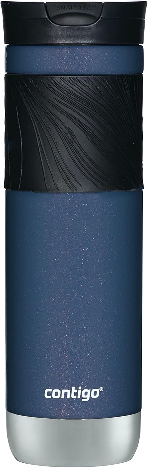 Contigo Byron Travel Mug 4-Pack | 24oz Leak-Proof Insulated Stainless Steel Mugs