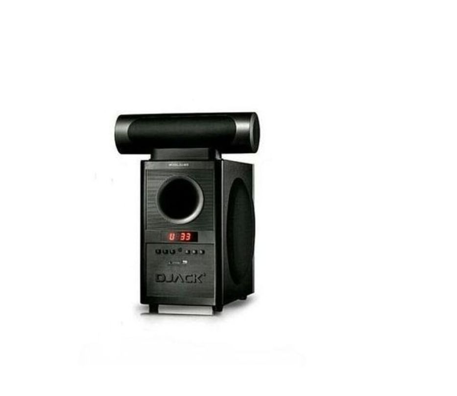 D-JACK 903L Bluetooth Home Theatre System – 3.1 X-Bass, FM/USB/SD/DVD/MP3, Multi-Device Support, Black