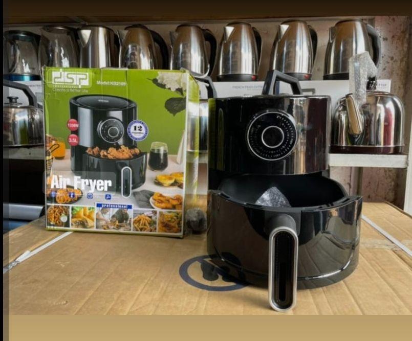 DSP KB2109 3.5L Air Fryer | 1350W | Oil-Free Cooking with 360° Hot Air Circulation - LIFE STORES UGANDA