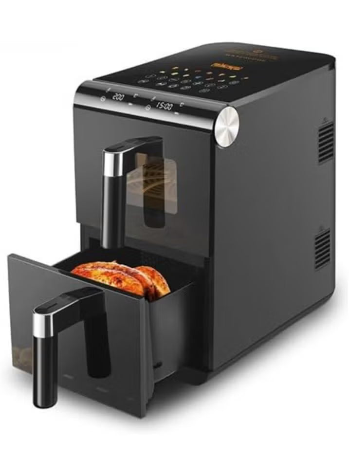 DSP KB2189 12L Dual Stack Air Fryer - 1700W Dual Basket with SYNC/MATCHCOOK Technology