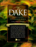 Dake Annotated Reference Bible KJV Large Print | Finis Jennings Dake Study Bible | 35,000 Commentary Notes & 500,000 Cross References | Black Bonded Leather