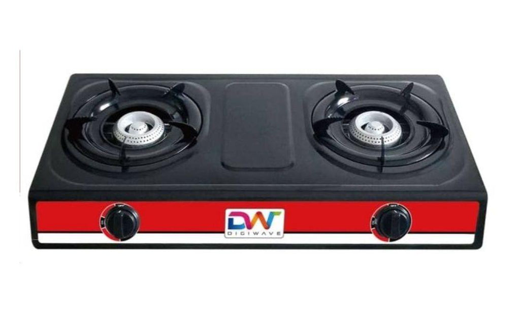 Digiwave Double Burner Gas Stove | DW-CG1001 – Efficient & Reliable Cooking - LIFE STORES UGANDA