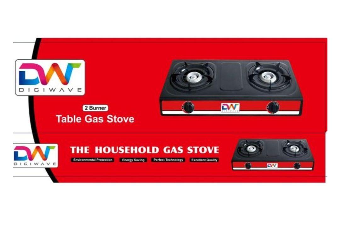 Digiwave Double Burner Gas Stove | DW-CG1001 – Efficient & Reliable Cooking - LIFE STORES UGANDA