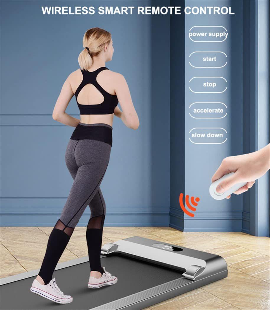 Electric Folding Treadmill – Home Treadmill with LCD Display, Remote Control, Adjustable Speed, and Exercise Bike Function - LIFE STORES UGANDA