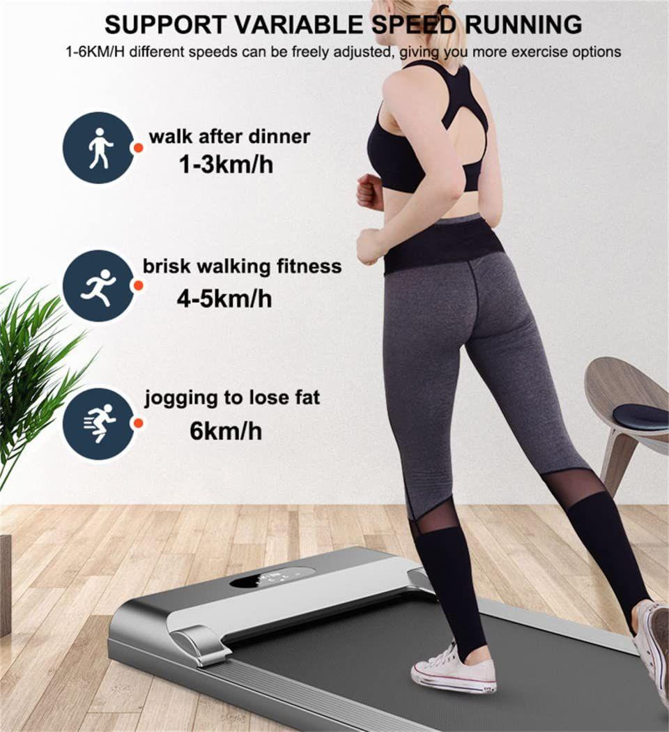 Electric Folding Treadmill – Home Treadmill with LCD Display, Remote Control, Adjustable Speed, and Exercise Bike Function - LIFE STORES UGANDA