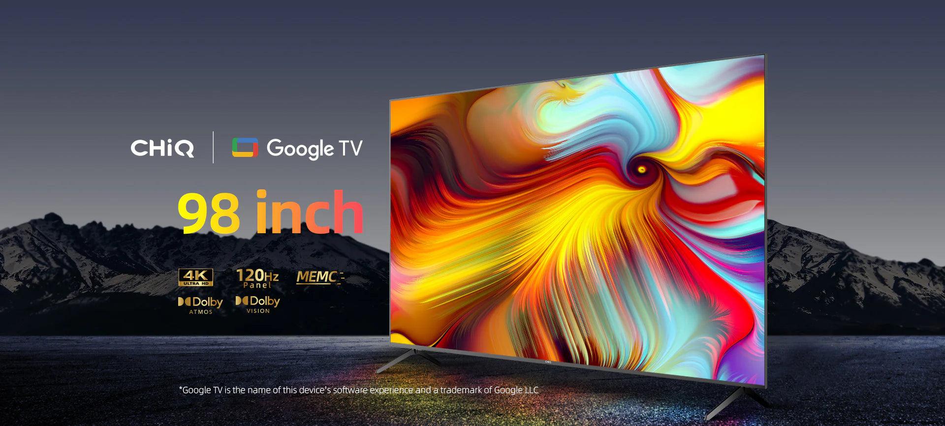 CHiQ 98-Inch Smart 4K UHD TV – Unmatched Visuals & Immersive Sound - LIFE STORES UGANDA