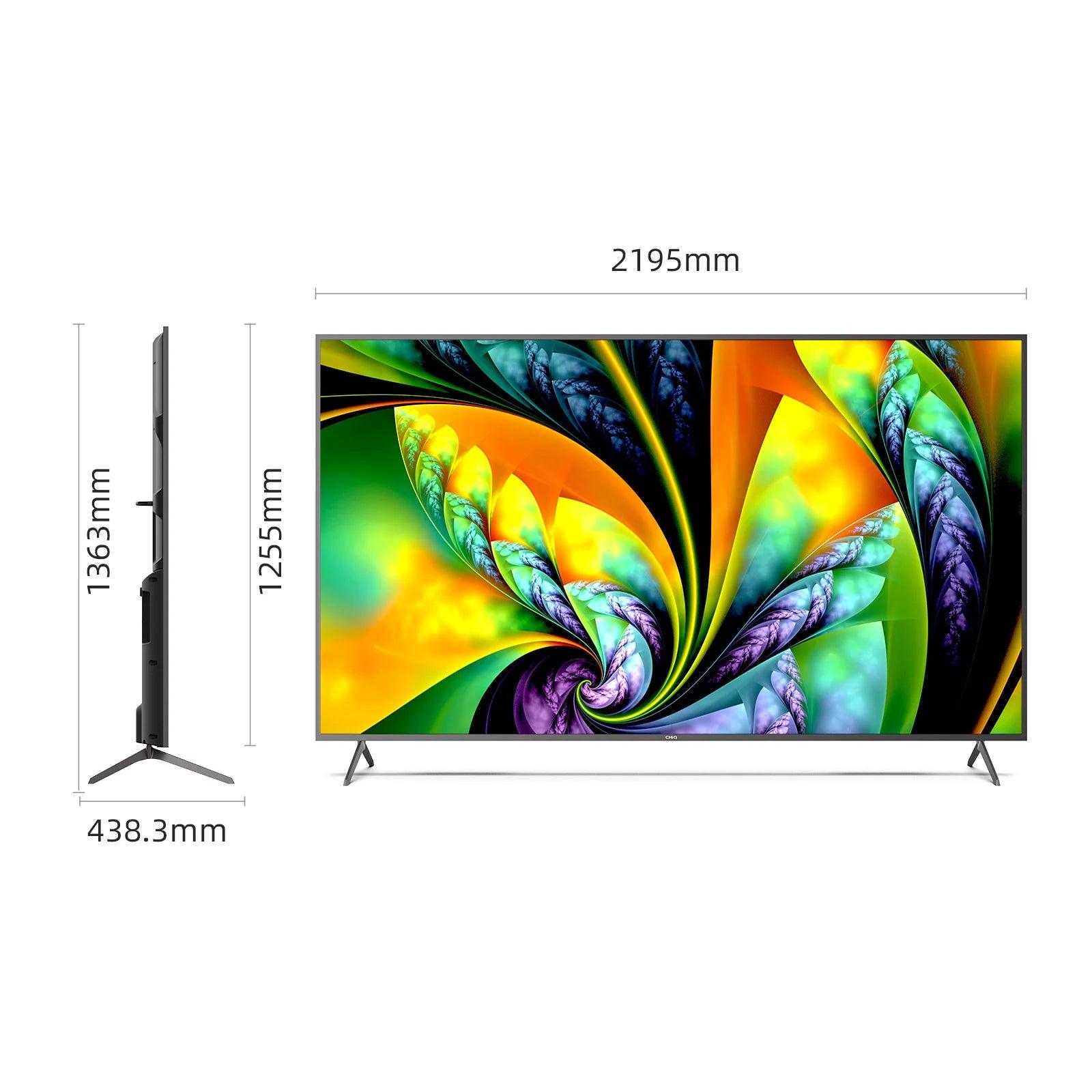 CHiQ 98-Inch Smart 4K UHD TV – Unmatched Visuals & Immersive Sound - LIFE STORES UGANDA