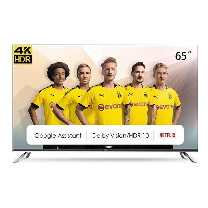 CHiQ 65" Android Smart Digital 4K UHD Slim TV – A New Era in Home Entertainment - LIFE STORES UGANDA