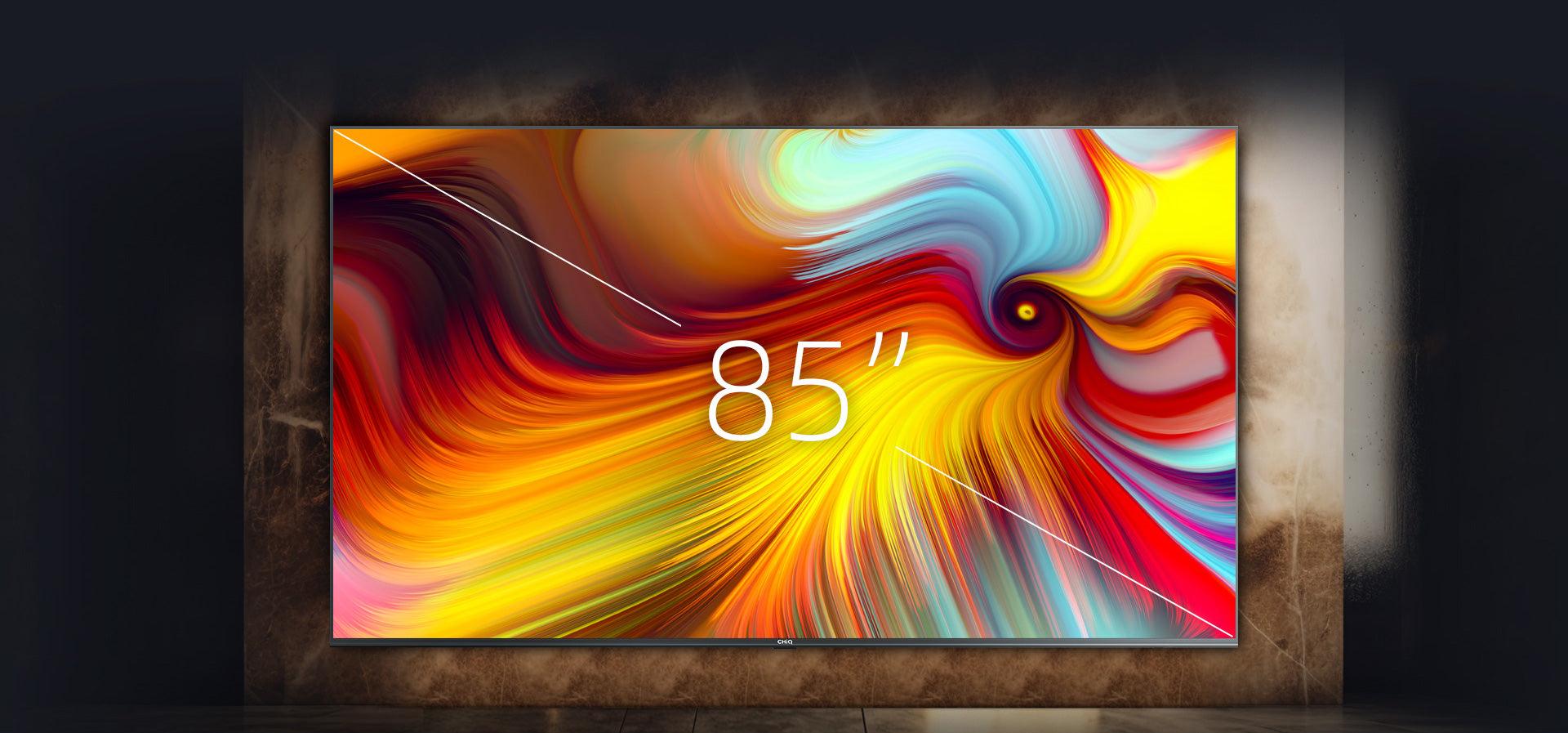 CHiQ 85-Inch Smart 4K UHD TV – The Ultimate Viewing Experience - LIFE STORES UGANDA