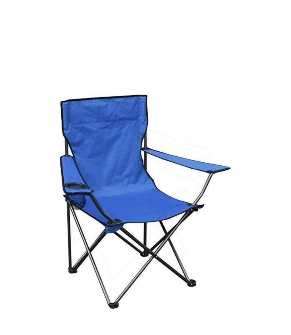 Outdoor Folding Lounge Chair – Portable Beach & Camping Chair with 600D Oxford Fabric, Sponge Cushion, Alloy Frame & Carry Pouch