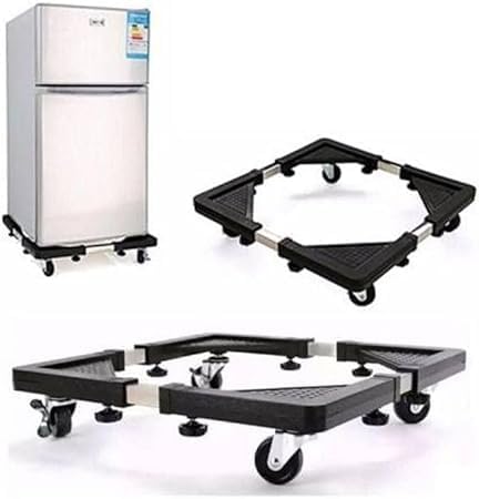 Multifunctional Movable Base Stand for Washing Machines & Refrigerators