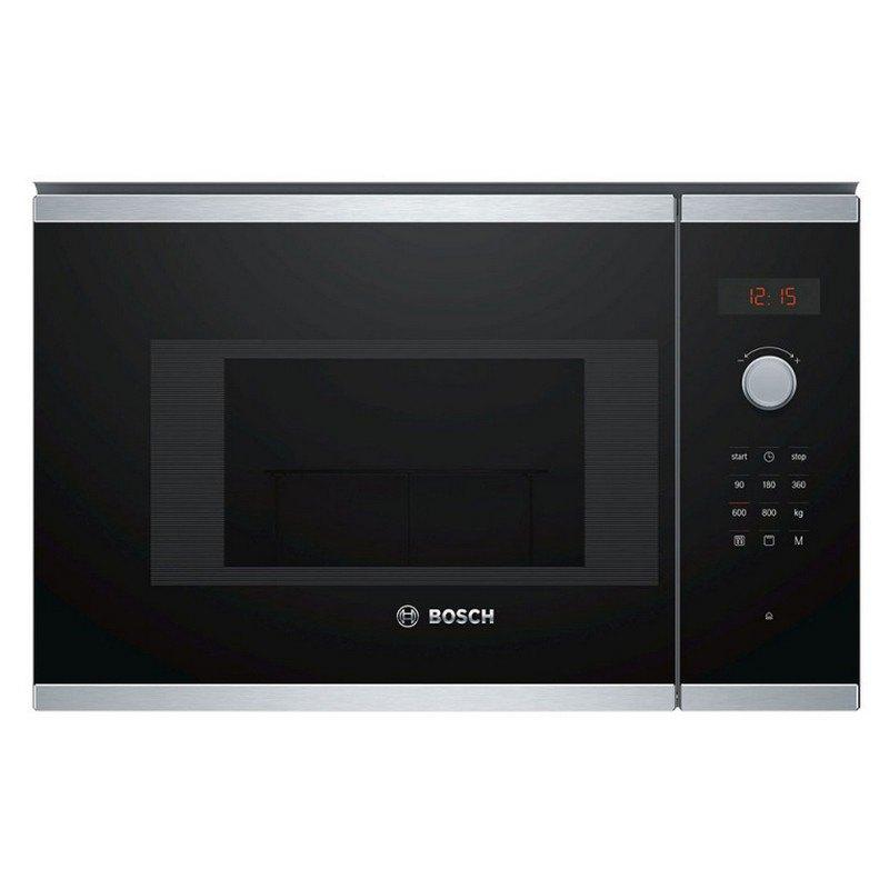 Bosch Built-in 20L 800W Microwave Oven – Black, Stainless Steel, with Grill & Touch Control - LIFE STORES UGANDA
