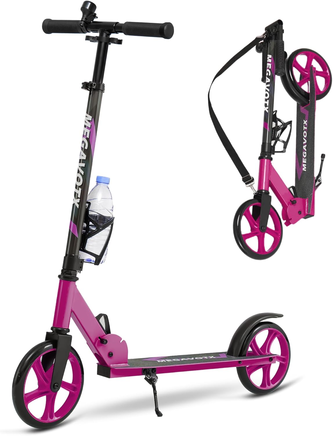 Foldable Kids Scooter 2-Wheels | Adjustable Height & Handbrake | Durable Aluminum Scooter for Children Aged 6-13 Years