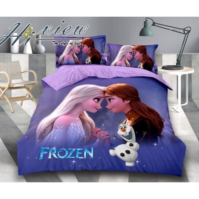 Frozen Duvet Cover Set | Elsa, Anna & Olaf 3-Piece Kids Bedding