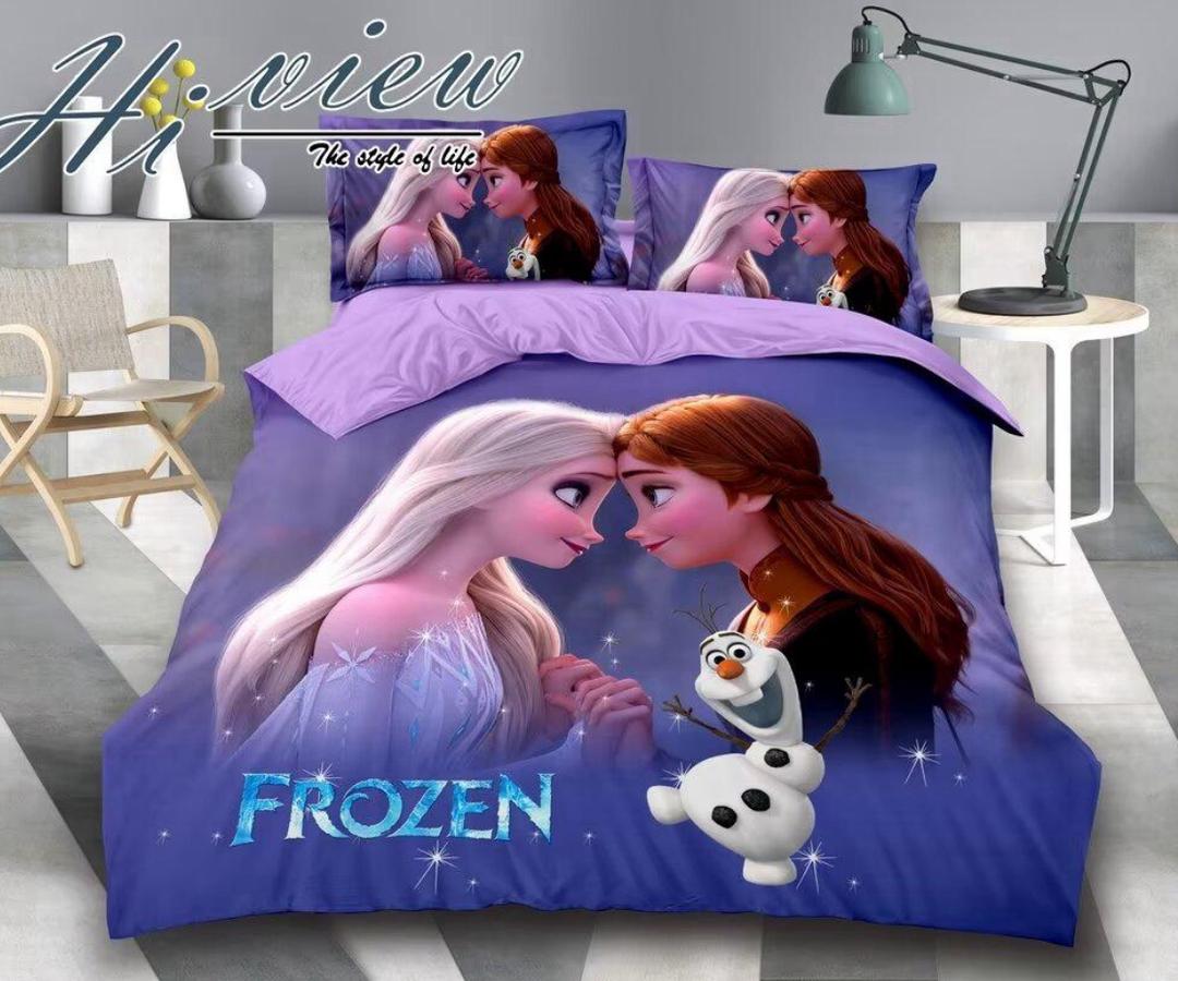 Frozen Duvet Cover Set | Elsa, Anna & Olaf 3-Piece Kids Bedding