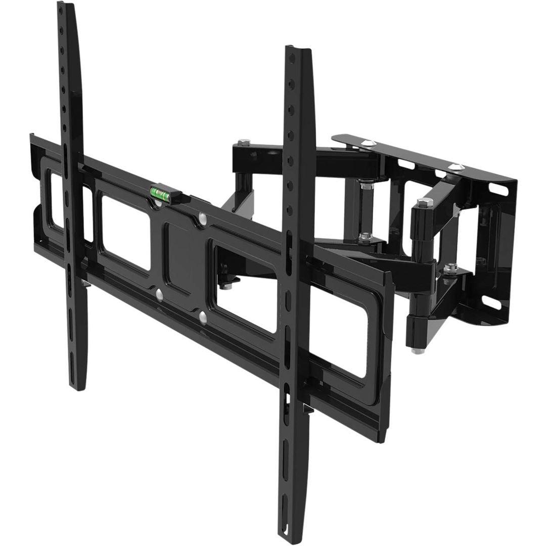 23” - 56” Compact Dual Arm Full Motion TV Wall Bracket | Sturdy & Adjustable Articulating Screen Mount - LIFE STORES UGANDA