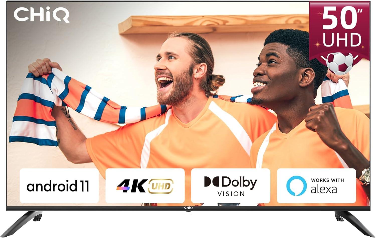CHIQ 50 Inch 4K UHD Smart TV – Your Ultimate Entertainment Hub - LIFE STORES UGANDA