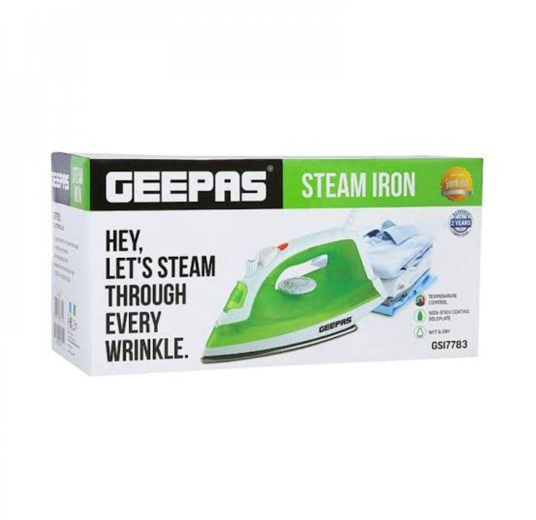 Geepas 1600W Multi-Functional Steam Iron – GSI7783 - LIFE STORES UGANDA