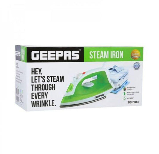 Geepas 1600W Multi-Functional Steam Iron – GSI7783 - LIFE STORES UGANDA