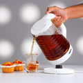 Geepas 1.7L Electric Glass Kettle GK9902N | 360° Rotation, Light Indicator & Auto Shut-Off - LIFE STORES UGANDA