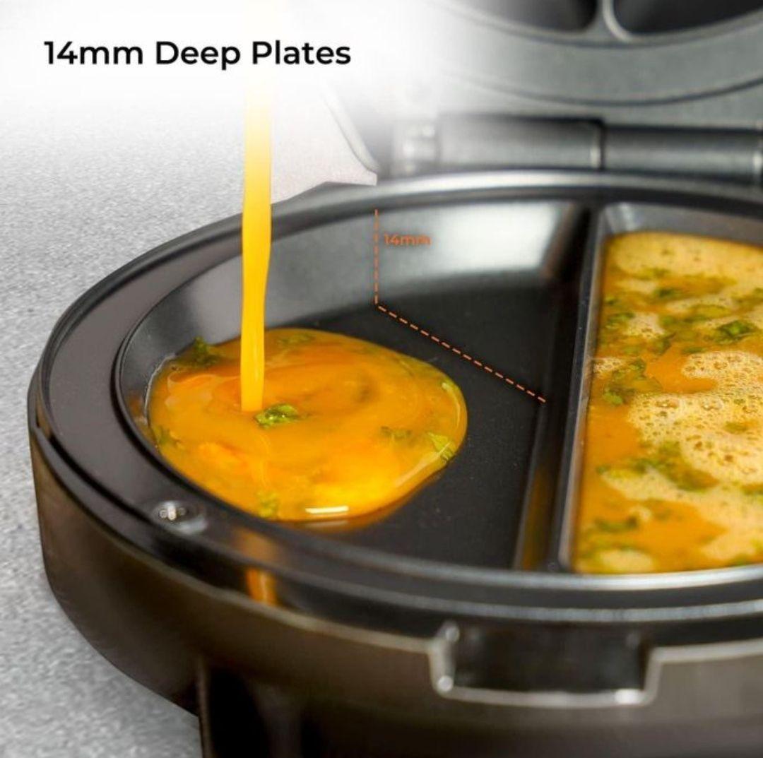 Geepas 1000W Omelette Maker GOM36535 – The Ultimate Egg Cooker - LIFE STORES UGANDA