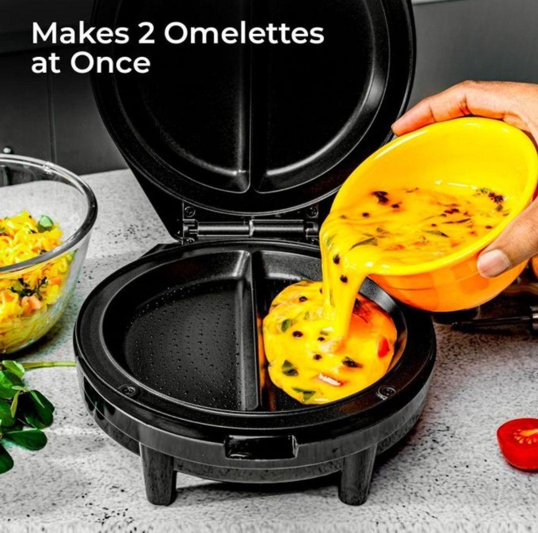 Geepas 1000W Omelette Maker GOM36535 – The Ultimate Egg Cooker - LIFE STORES UGANDA