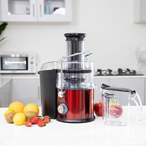 Geepas GJE5437 800W Centrifugal Juicer – High-Power Juice Extractor with 2.2L Pulp Container - LIFE STORES UGANDA