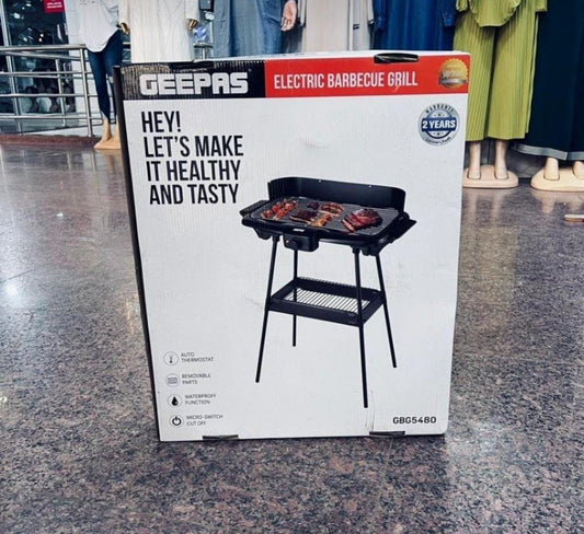 Geepas Electric Griller / BBQ Grill / Sandwich Maker – Perfect for Every Kitchen! - LIFE STORES UGANDA