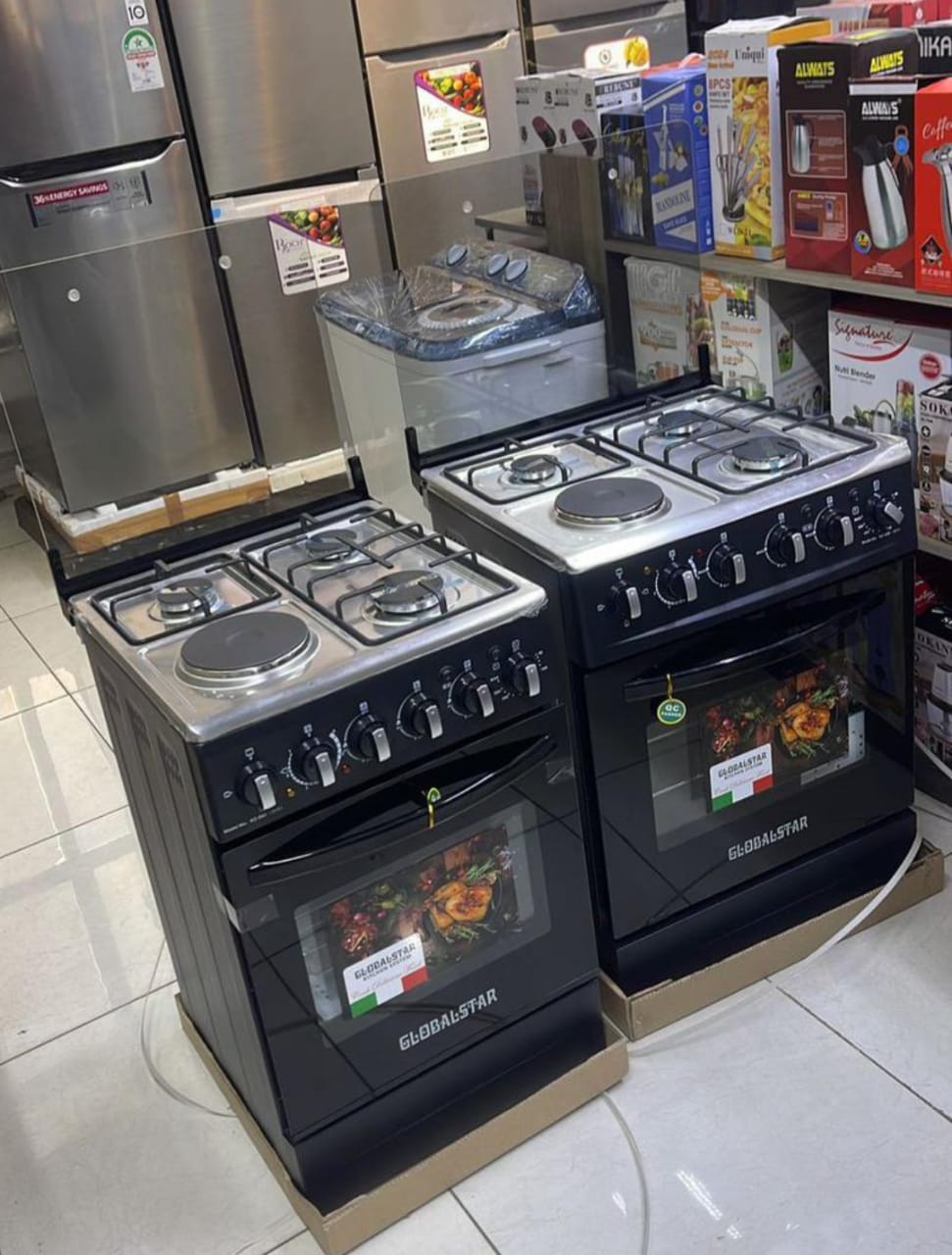 Globalstar General 3 Gas + 1 Electric/Ignition/up And Down Oven 50x50cm - 1 YEAR WARRANTY