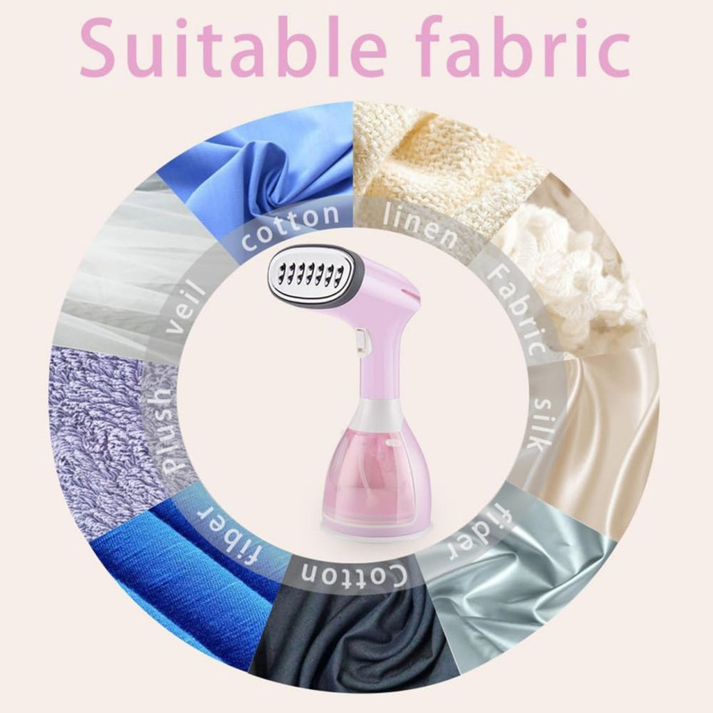 Handheld Garment Steamer – 1500W Fast Heat, Portable Steam Iron, Quick Wrinkle Removal