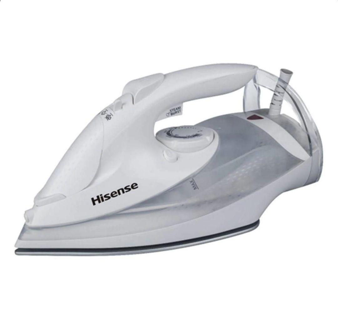 HISENSE Steam Iron, 2800W, 300ML, H28 SIWES 1 – White – Efficient, Powerful, and Safe Ironing - LIFE STORES UGANDA