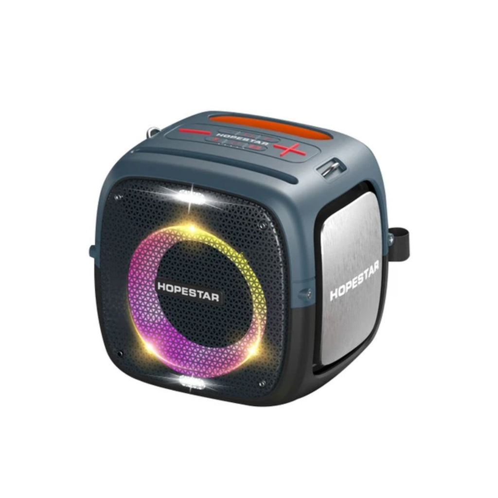 HOPE STAR PARTY ONE – 80W Wireless Bluetooth Speaker, LED Party Lights, Built-In Mic, Waterproof
