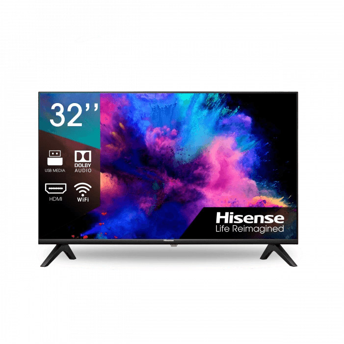 Hisense 32-Inch HD LED Digital TV (32A5200F) – Free-To-Air, HDMI, USB + Free Wall Mount - LIFE STORES UGANDA