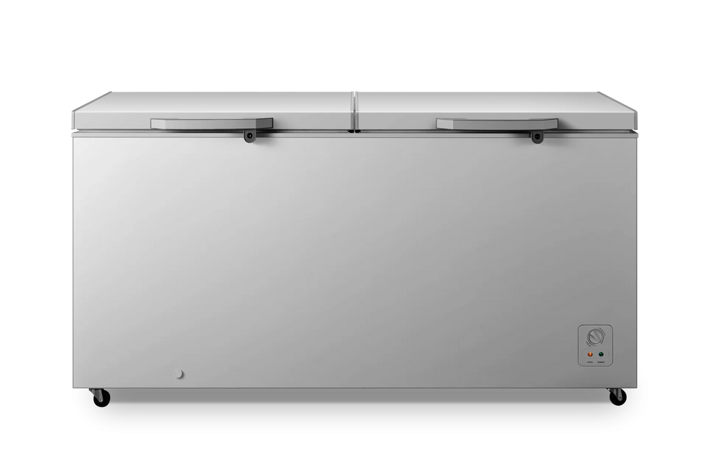 Hisense 660L A++ Double Door Chest Freezer | FC-66DT4SA (Grey)