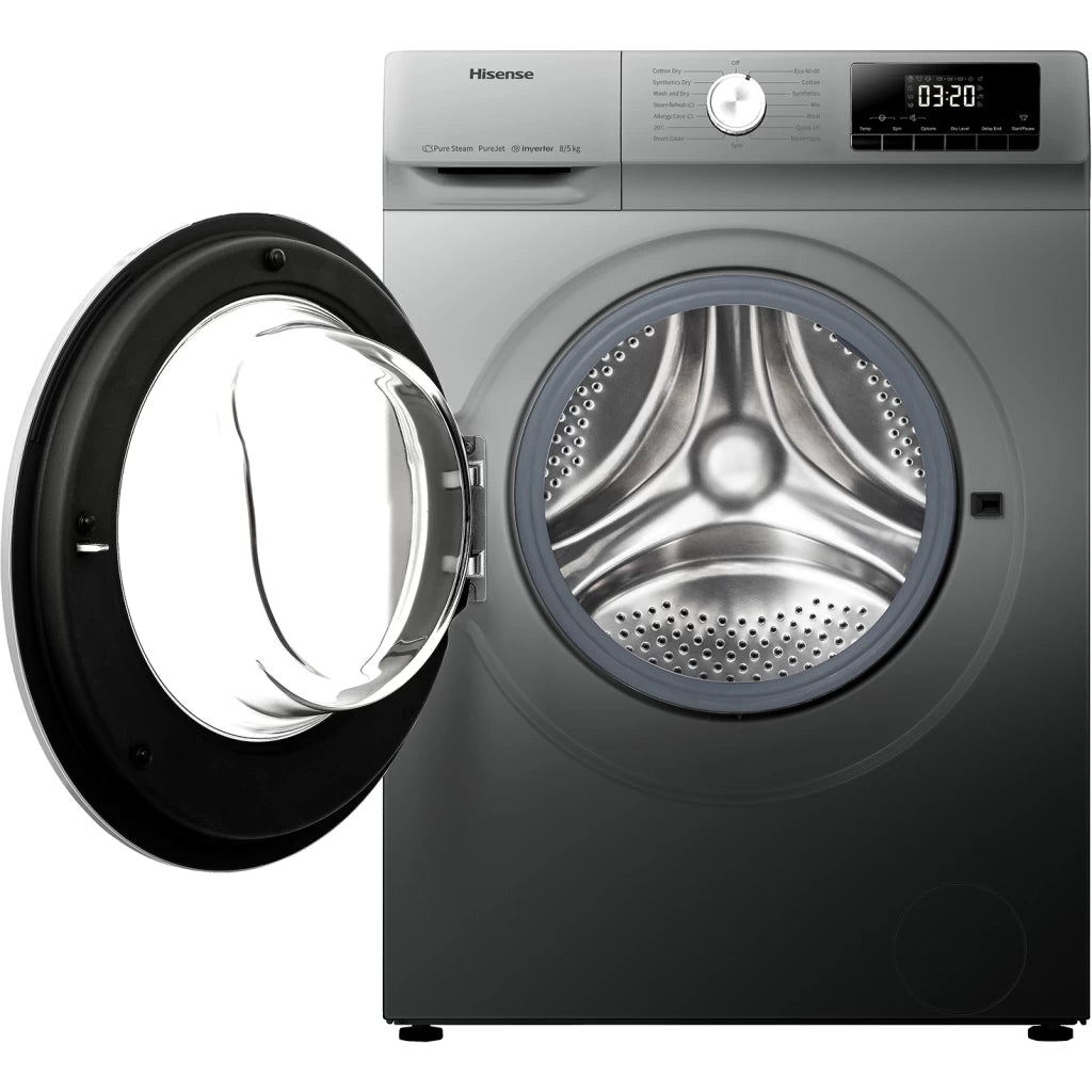 Hisense 10kg Wash/6kg Dry Washer Dryer | WDQY1014EVJM (Grey)