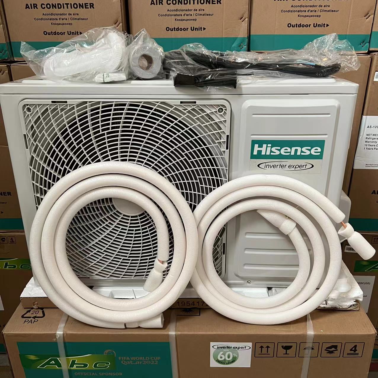 Hisense 12000 BTU Wall Split Air Conditioner with Plasma Purification - AS-12CR4SVDTG02 (Inverter Cooling & Heating)