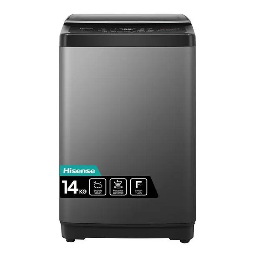Hisense 14kg Top Load Automatic Washing Machine | Model WTJA1402T (Grey)