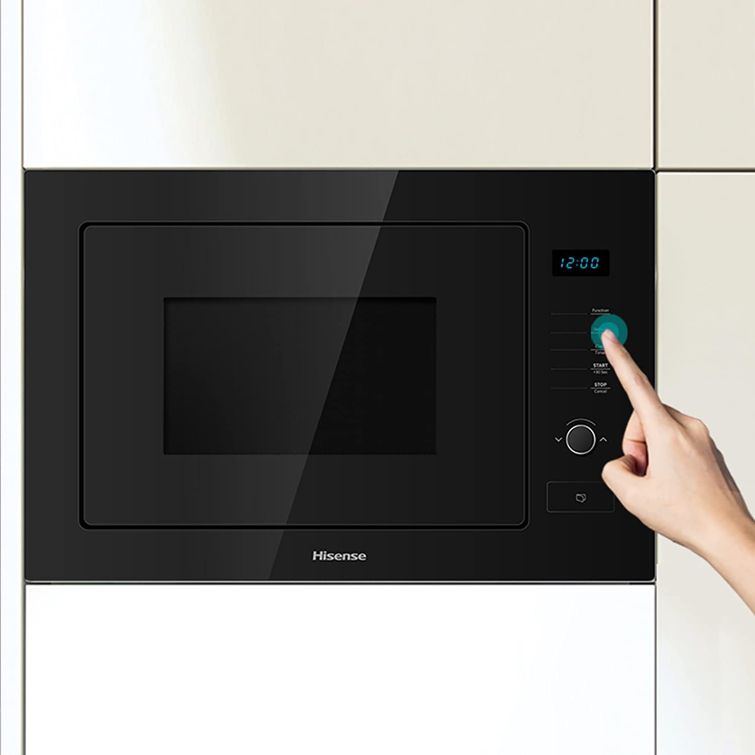 Hisense 25L Built-In Solo Microwave Oven | B25MOBX7 (Black)