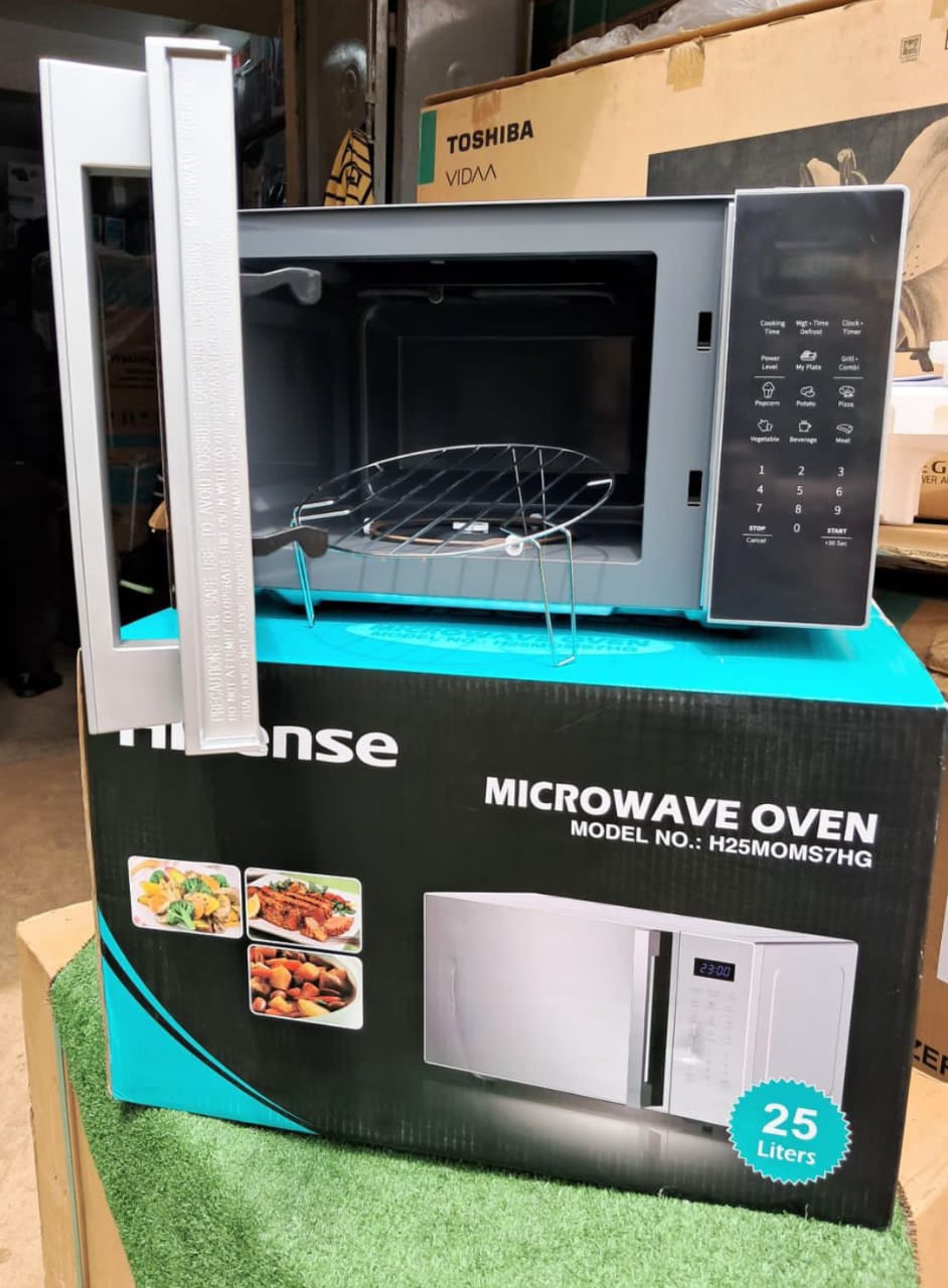 Hisense 25L 900W Microwave Oven with 6 Auto Menus | H25MOMS7HG