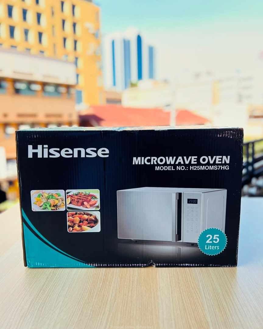 Hisense 25L Digital Microwave with Grill | H25MOMWS7