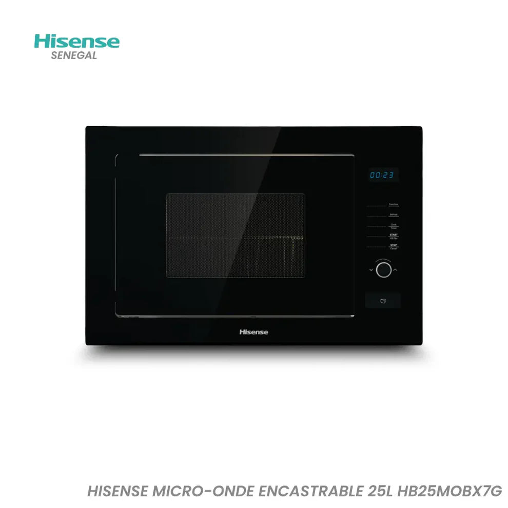Hisense 25L Built-In Solo Microwave Oven | B25MOBX7 (Black)