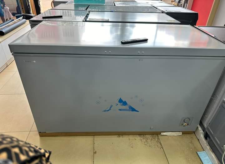 Hisense 400L Commercial-Grade Chest Freezer-Grey & White | FC-40DT4SB1