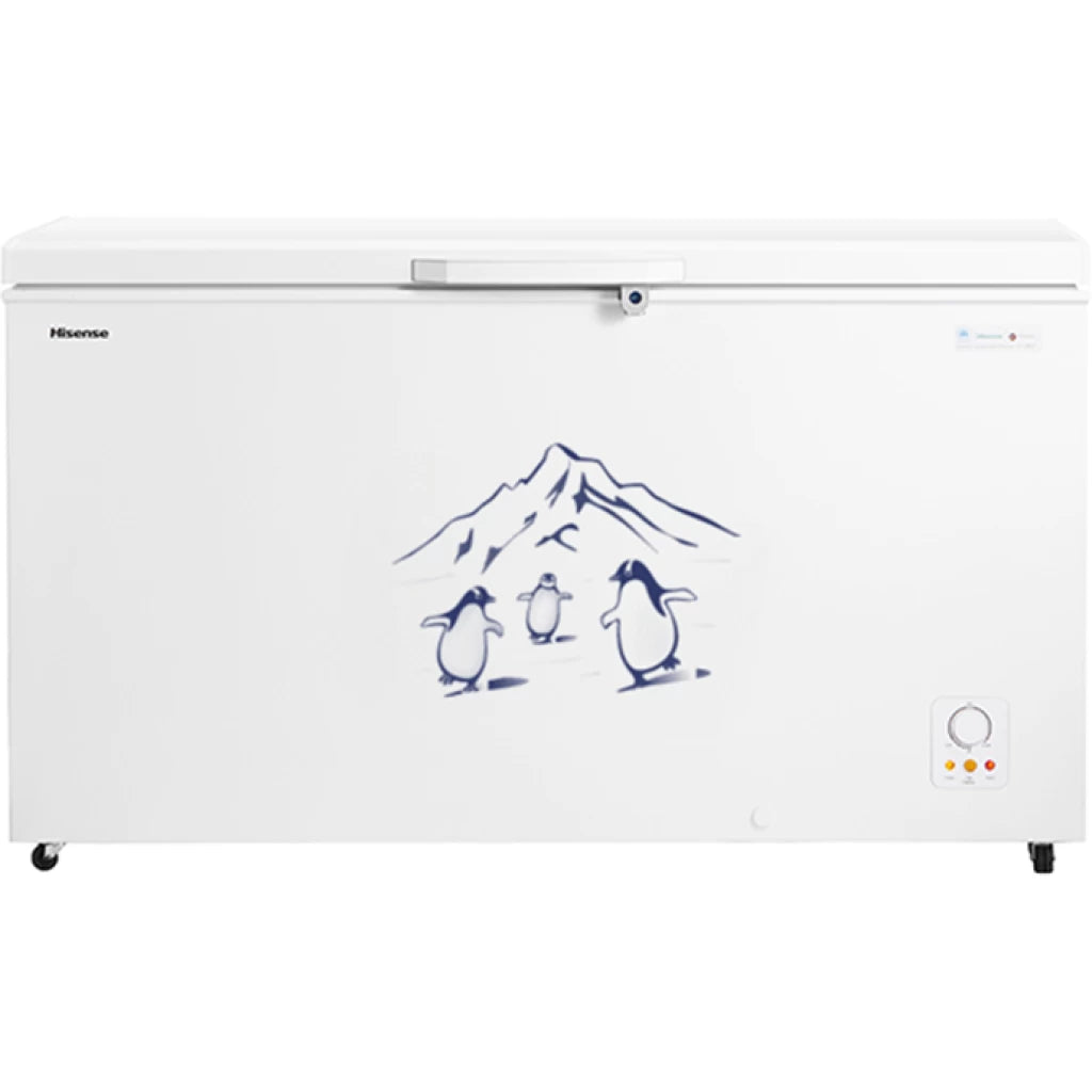Hisense 550L A++ Chest Freezer | FC-55DD4SA (White/Grey)