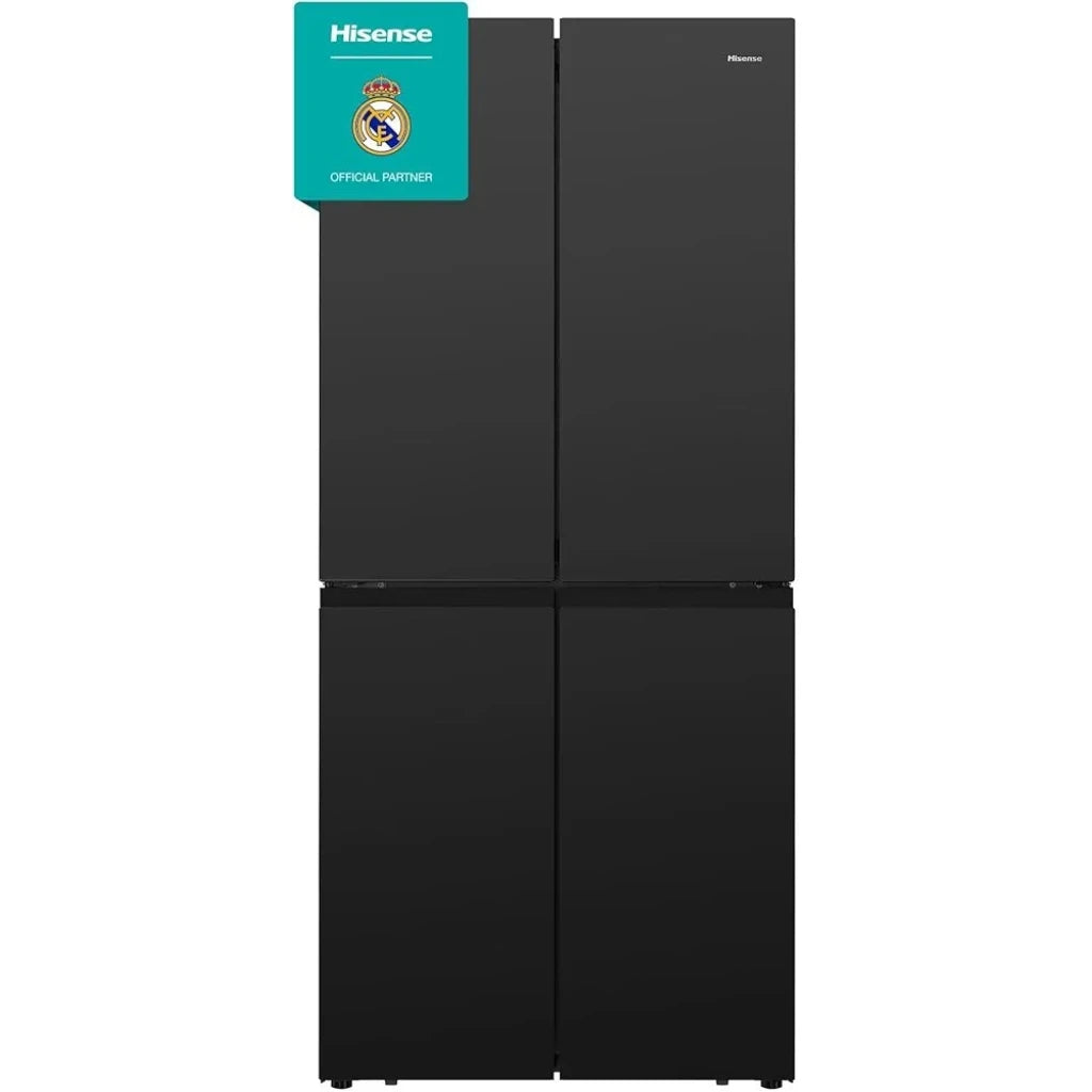 Hisense 610L Side-By-Side Fridge RQ610N4AB1 – 4 Door Frost Free Refrigerator – Black  3YEARS WARRANTY