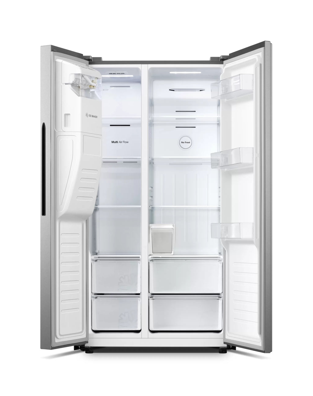 Hisense 700L Side-by-Side Refrigerator with  Water Dispenser